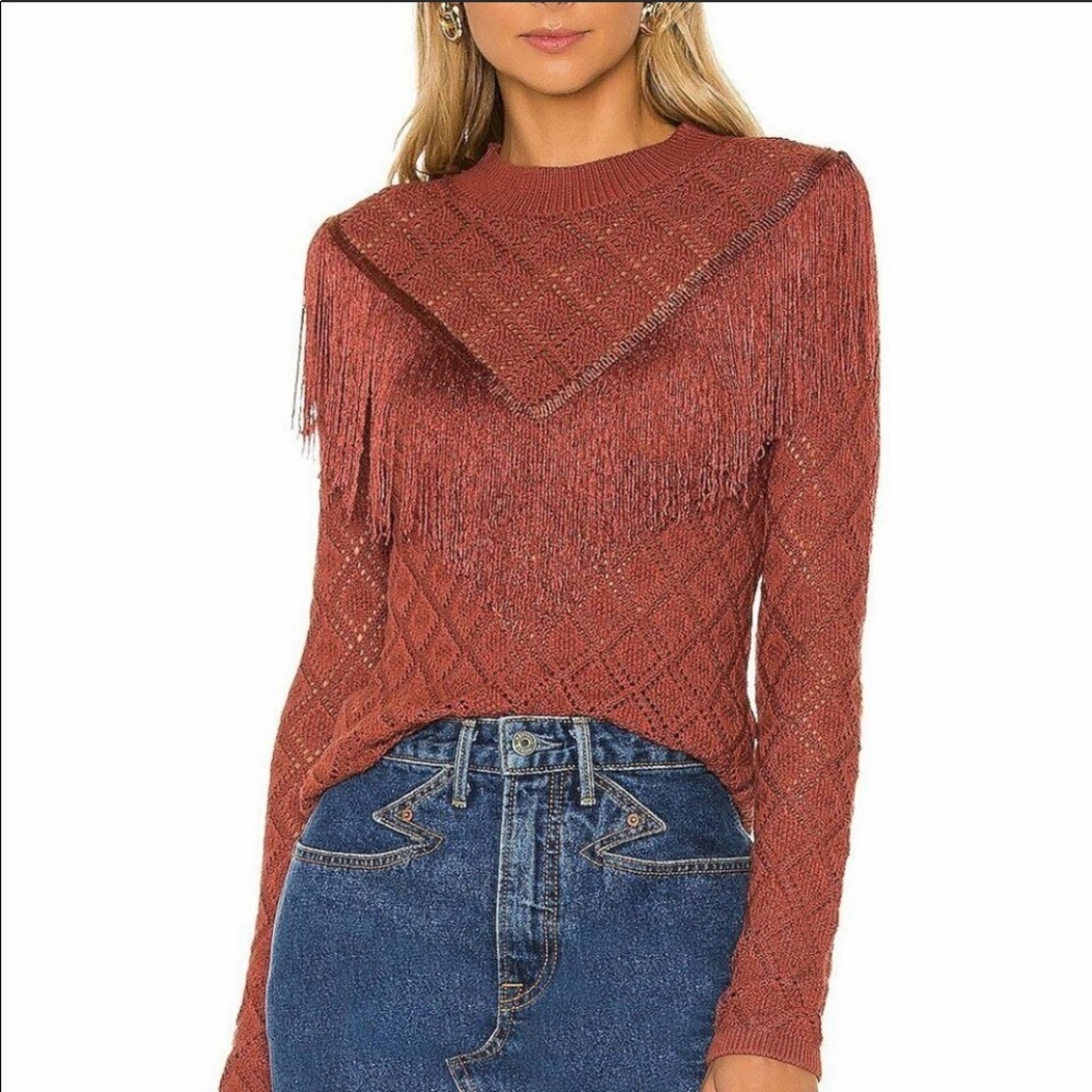 Tularosa Fringe Sweater